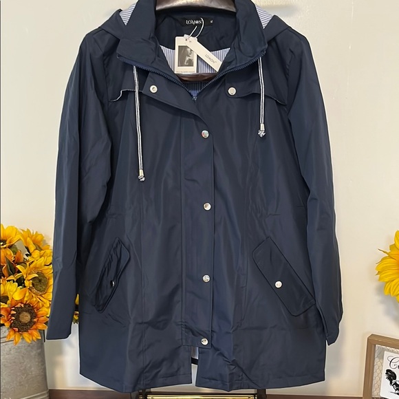 💙 LOMON Lightweight Hooded Rain Jacket – Size XL 💙 - Picture 7 of 10
